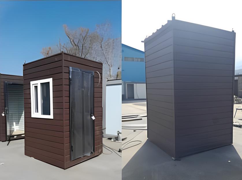 Охранная будка из сендвич-панелей фото 1