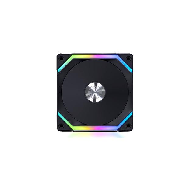 Вентилятор Lian Li Uni Fan SL Wireless 120 120мм, 4-pin, 2000об/мин, 28.5 дБ, ARGB, черный, Ret [g99.12sl1w1b.r0] фото 1