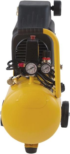 Компрессор поршневой Denzel DLC1300/24 безмасляный 206л/мин 24л 1300Вт желтый/черный фото 7