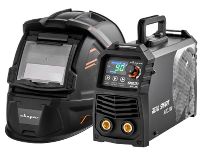 Инвертор сварочный ARC 200 «REAL SMART» (Z28303) BLACK (маска+краги) фото 2