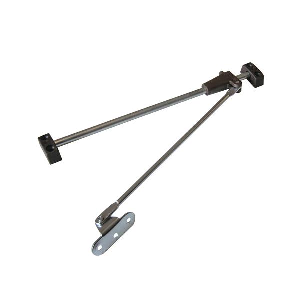 Кронштейн мебельный секретерный правый  240мм, коричн. Польша фото 1