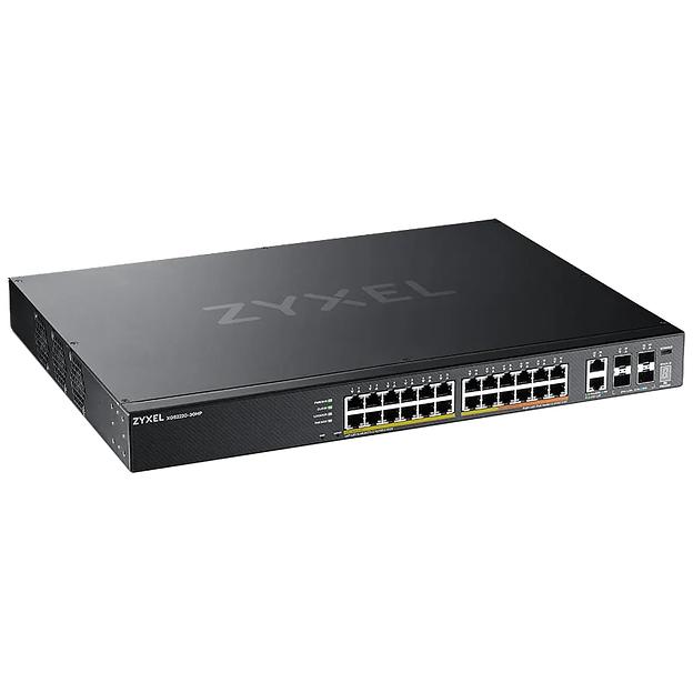 L3 Access коммутатор Zyxel NebulaFlex Pro XGS2220-30HP, rack 19", 24xRJ-45: 1G PoE+ (8 из них PoE++), 2xRJ-45: 1/2.5/5/10G PoE++, 4xSFP+, бюджет PoE 400 Вт (XGS2220-30HP-EU0101F) фото 4
