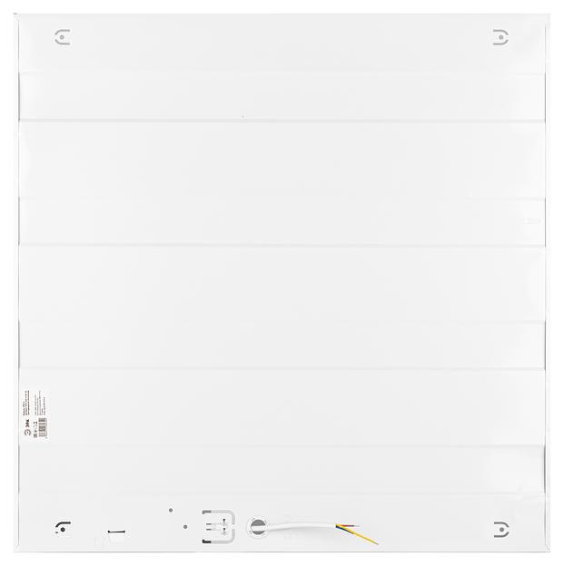 Светильник светодиодный SPO-640-3-6K-32 32Вт 6500К 3200Лм IP40 588х588х19 матовый грильято фото 2