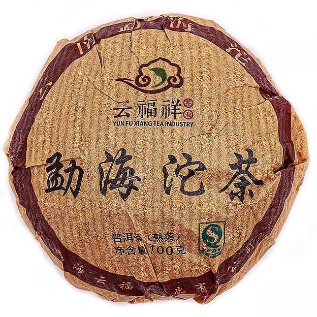 Шу Пуэр «Земляное кольцо То Ча» 100 г ОПТ фото 1