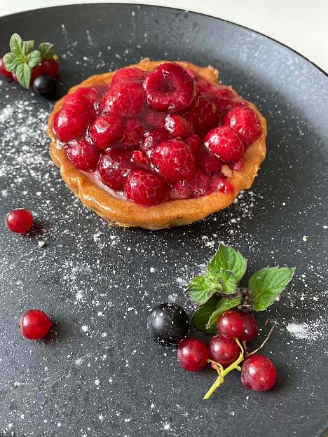 Замороженные тарталетки с малиной, опт фото 1