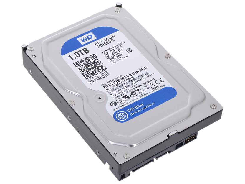 Жесткий диск 3.5" 1000GB Western Digital Caviar Blue WD10EZEX фото 2