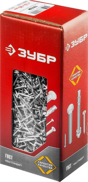 ЗУБР ГОСТ 4028-63, 20 x 1.6 мм, цинк, 1 кг, строительные гвозди (305031-16-020) фото 3