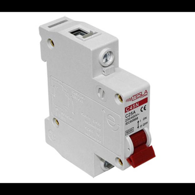 Автоматический выключатель 1Р 25А 4,5 кА х-ка С фото 1