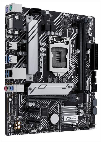 Материнская плата ASUS PRIME H510M-A R2.0, LGA1200, H470, 2*DDR4, DP+VGA+HDMI, 4xSATA3, M2, Audio, Gb LAN, USB 3.2, USB 2.0, mATX; 90MB1FP0-M0EAY0 (PRIME H510M-A R2.0) фото 2