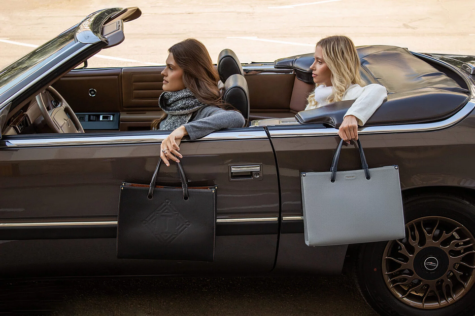 Сумка женская «Amedea maxi» черная ОПТ фото 6