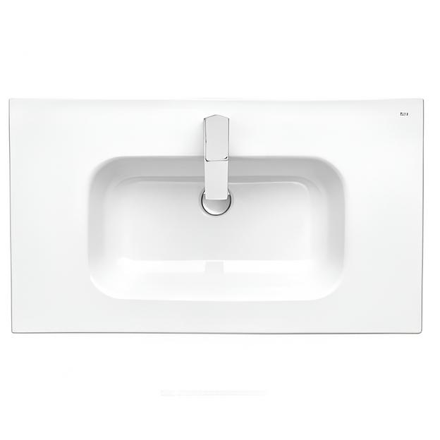 Умывальник мебельный Victoria-N Unik 80 1 Roca отверстие под смеситель по центру ОПТ фото 1