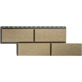 Фасадная панель Альта-Профиль,Камень неаполитанский,Слоновая кость фото 1