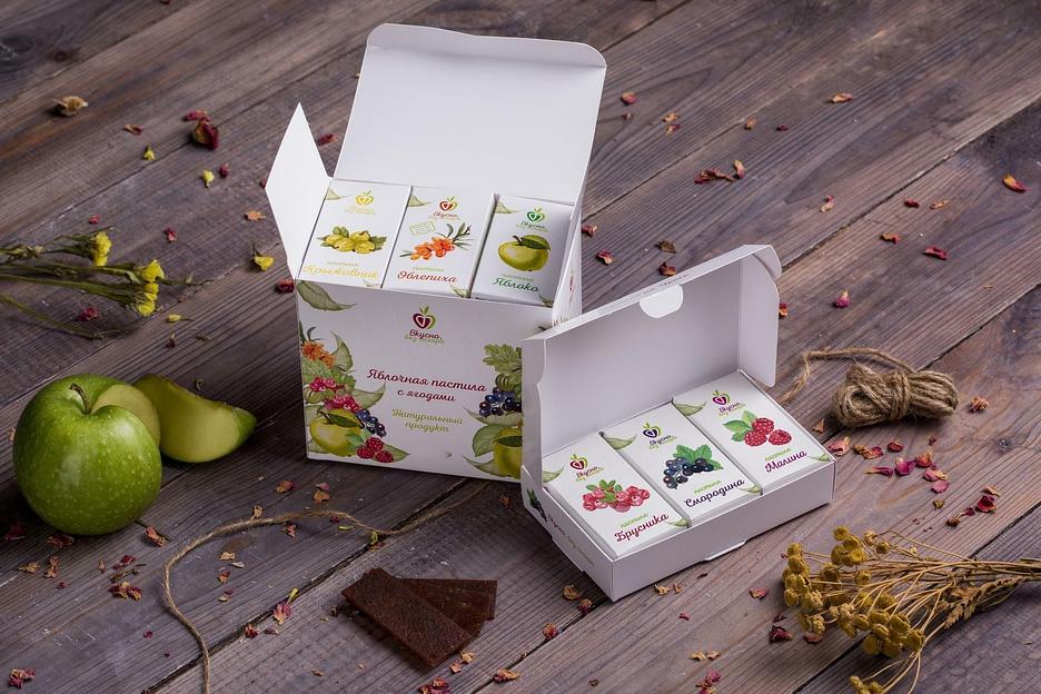 Набор пастилы фруктово-ягодной, 9 вкусов, 720 гр, Опт фото 1