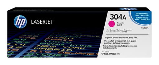Картридж лазерный HP 304A CC533AC пурпурный (2800стр.) для HP LJ CP2025/CM2320 (техн.упак) фото 1