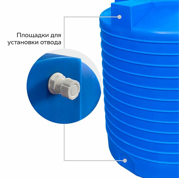 Емкость вертикальная 3000 л фото 2