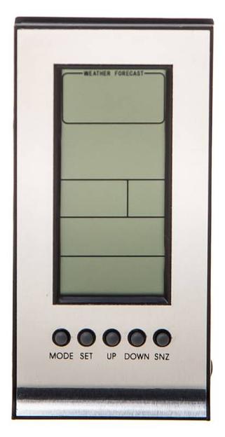 Погодная станция Buro H106AB серебристый фото 2