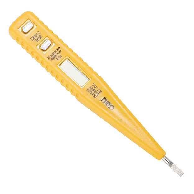 Измерительный и разметочный инструмент Deli Индикаторная отвертка-тестер напряжения цифровая Deli DL8003 (12-250 В) фото 3