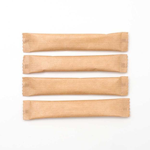 Сахар в стиках 5 г в нейтральном исполнении (крафтовый) фото 2