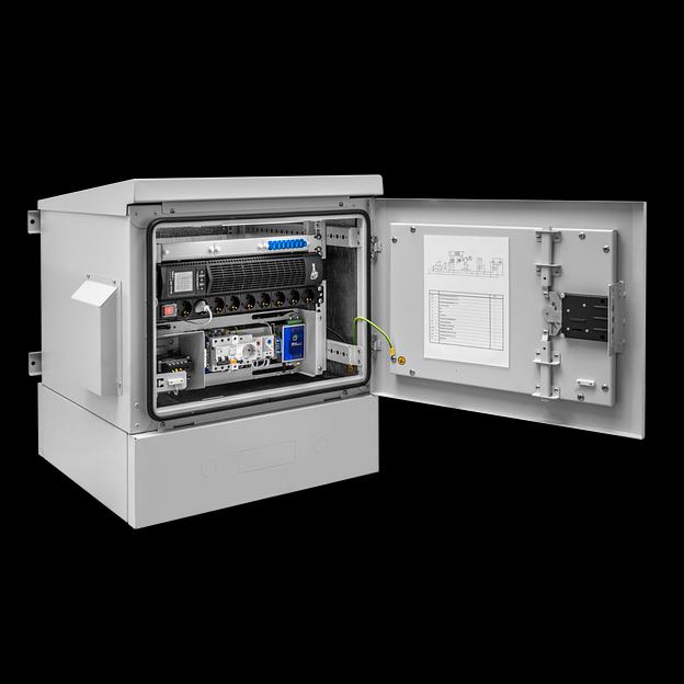 Шкаф уличный всепогодный 9U глубина 600мм (нагрев, охлаждение, контроль климата, ERD ) фото 6