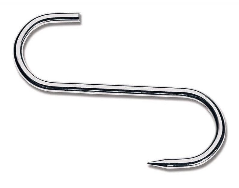 Крюк для мяса S-образный l=25 см. d=5 см. (90 кг) Icel /1/ фото 1