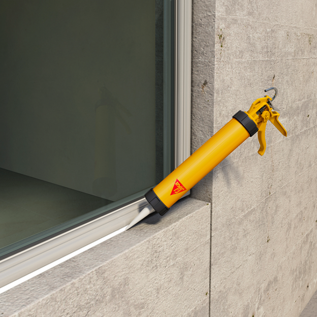 Акриловый герметик Sikacryl-112 серый фото 3