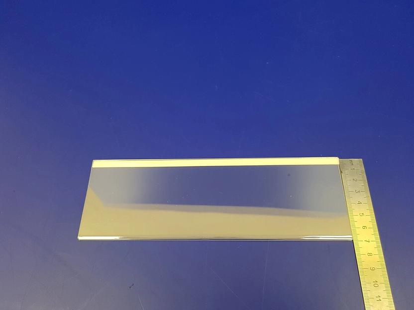 Карман пластиковый для витрин и стеллажей.(210х70мм.) фото 2