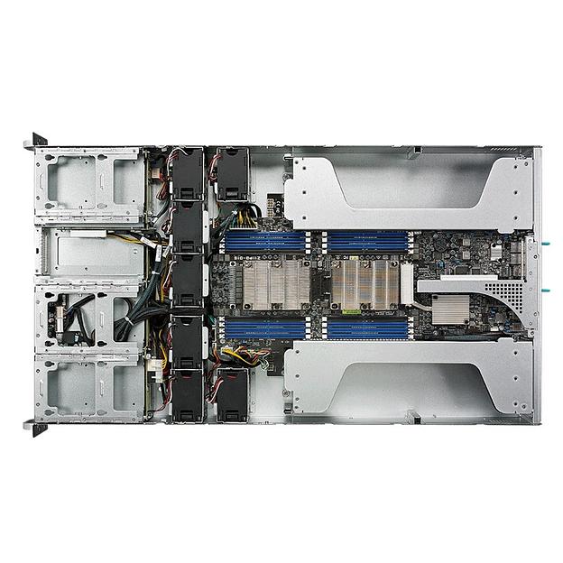 Платформа системного блока ASUS ESC4000 G4 up to 150W, 2x SFF8643 on the backplane, 2x 2200W PSU фото 3