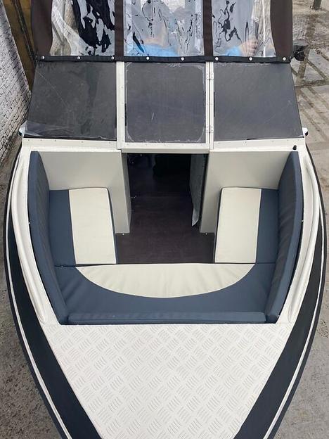 Алюминиевый катер Тактика 490 Боурайдер(Bowrider), 490*200*100 см фото 6