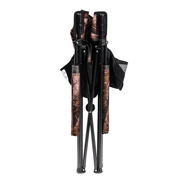 Кресло складное туристическое с подлокотниками камуфляж STK-2000 фото 6