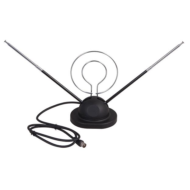 ТВ антенна комнатная телескопическая на подставке «Усы», RX-105 REXANT фото 1