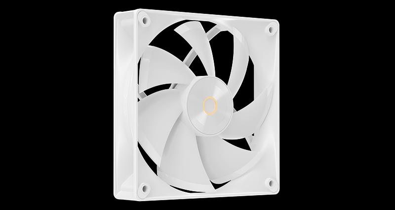 Вентилятор для корпуса Ocypus Delta F12 WH 3 IN 1, 120x120x25mm, 4-PIN PWM, 500-2000 RPM, 29 DBA MAX, HYDRO BEARING фото 2