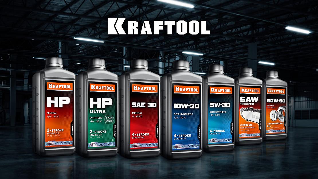 KRAFTOOL 10W-30, 1 л, полусинтетическое масло для 4-тактных двигателей (41513-1) фото 3