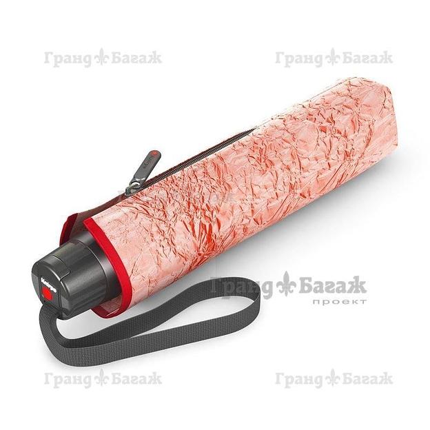 Зонт Knirps механический T.050 Medium Manual GLACIER FIRE UV PROTECTION 9530508374 фото 2