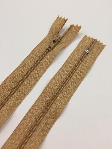 Молния брючная №3 20см. Капучино фото 1