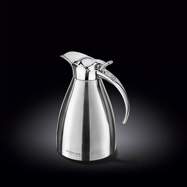 Кофейник-термос 1 л. вакуумный, нерж. Wilmax /1/12/ фото 1