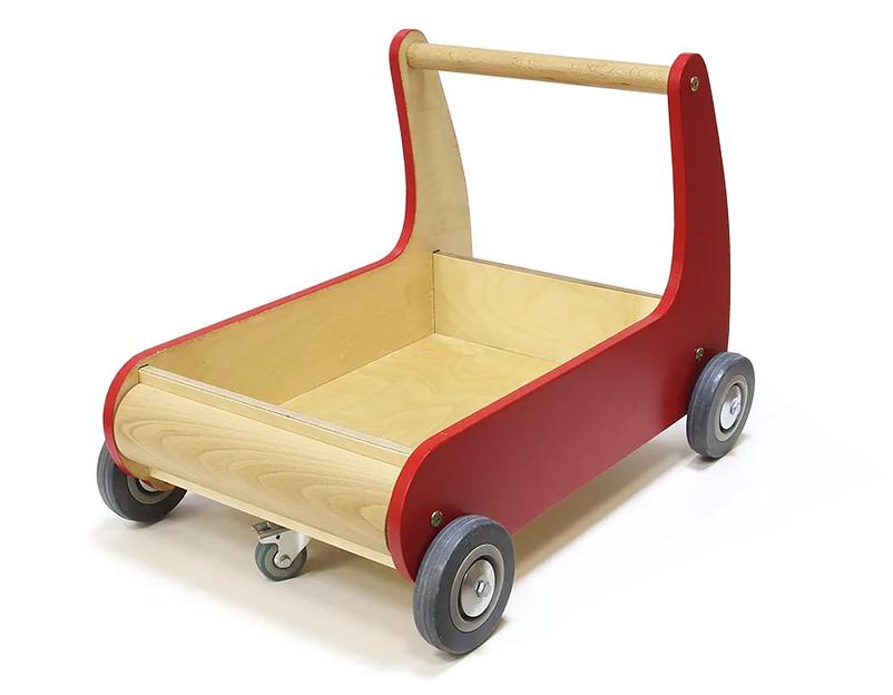 Тележка детская деревянная арт.7.78.1 ОПТ фото 2