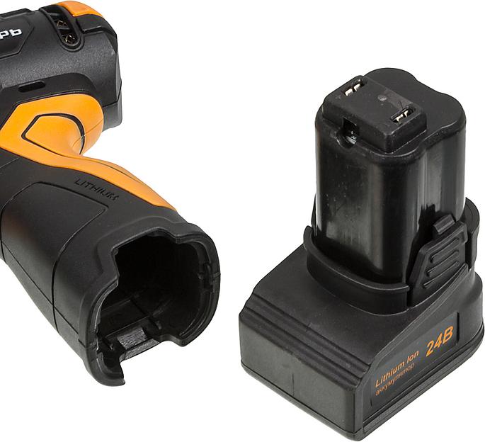 Дрель-шуруповерт Вихрь ДА-24Л-2К/Б аккум. патрон:быстрозажимной (кейс в комплекте) фото 8