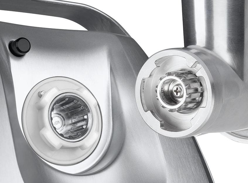 Мясорубка Bosch MFW67440 2000Вт черный/серебристый фото 6