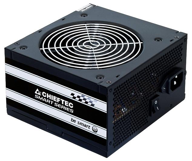 Блок питания Chieftec PSU GPS-450A8 450W Smart ser ATX2.3 230V Brown Box 12cm 80%+ Fan Active PFC 20+4, 8(4+4)p,8(6+2)p, 4xSATA, 2xMolex+Floppy (GPS-450A8) фото 1