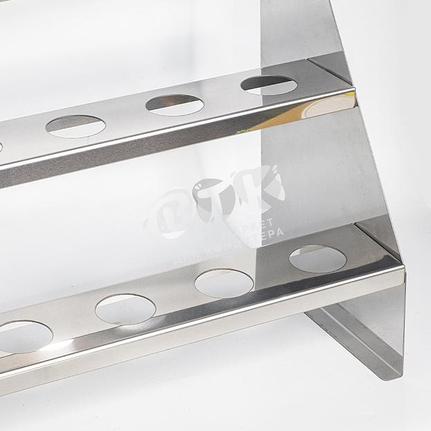 Подставка для рожков трехъярусная 15 ячеек 40 мм фото 6