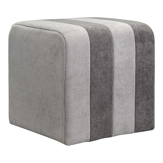 Пуф Idar, шенилл, серый фото 5
