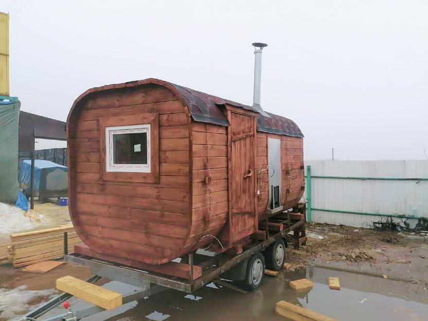 Баня «Квадро» 4 м сосна фото 1