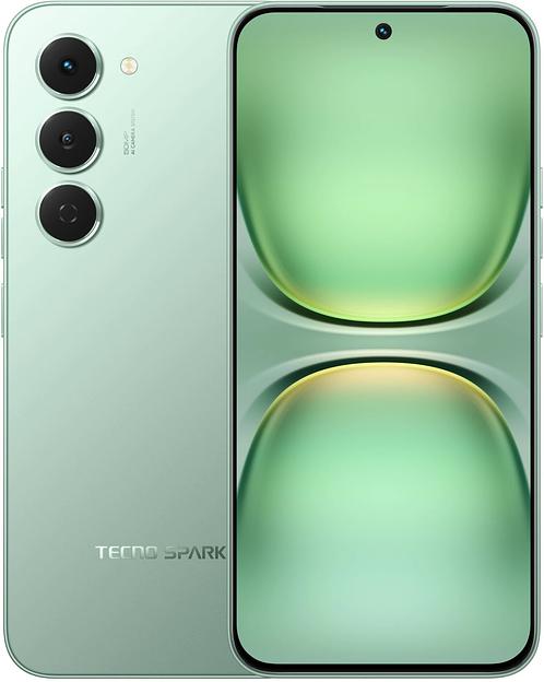 Смартфон Tecno Spark 40 Pro 128Gb 8Gb зеленый моноблок 3G 4G 6.78" 1080x2436 Android 14 108Mpix 802.11 a/b/g/n/ac NFC GPS GSM900/1800 Protect фото 1