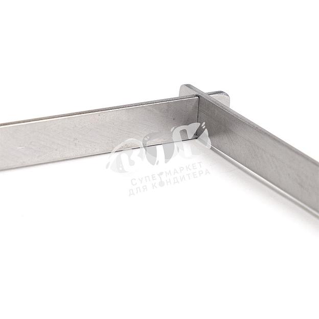 Рамка для конфет и шоколада 200х200х15 мм нержавеющая сталь фото 3