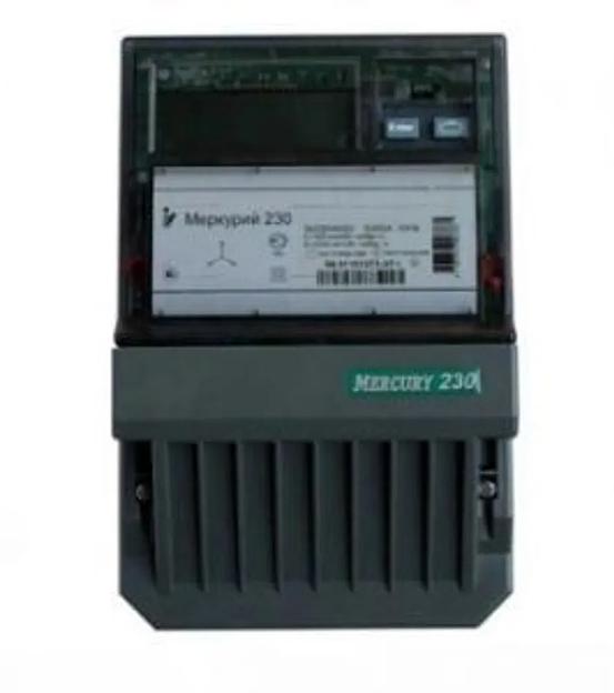 Счетчик «Меркурий» 230 ART-01 PQRSIN 5-60А 380В RS-485 ЖКИ шкаф 1 тар ОПТ фото 1