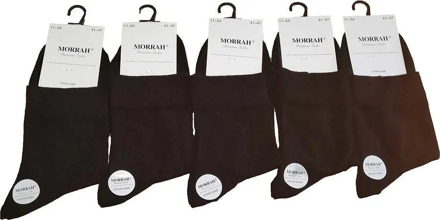 Комплект носков «Morrah» 5 пар цвет черный ОПТ фото 1