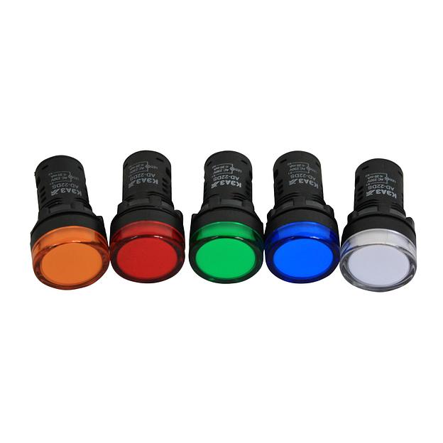 Лампа AD22DS(LED) матрица 22мм 230В зел. КЭАЗ 238693 фото 1