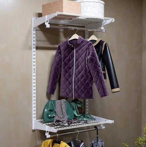 Система хранения «Вешалка двухъярусная Титан-GS 600 белая 450» фото 1