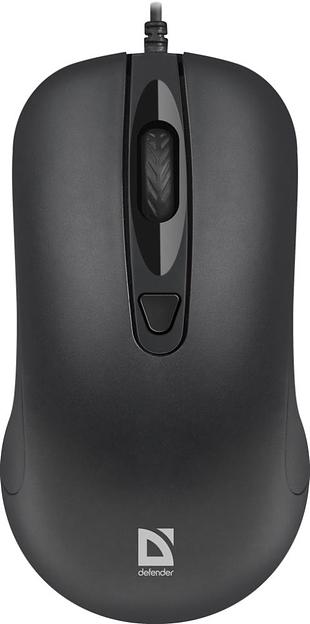 Defender Проводная оптическая мышь Classic MB-230 4кнопки,1000/1200dpi,черный Defender Classic MB-230 (52231) фото 3