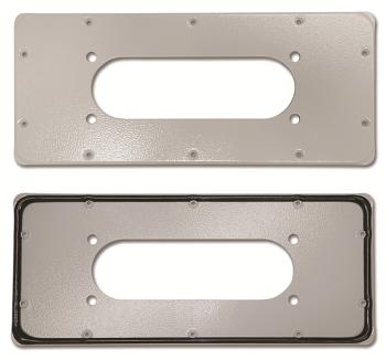 Фланец для монтажа кабельного ввода FL21 для корпусов ST, тип 3, 343x153 мм DKC R5FPST01 фото 1